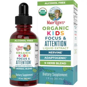 Organic Kids Focus & Attention Liquid Extract